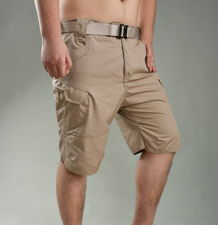 Bermuda tática militar masculina impermeável